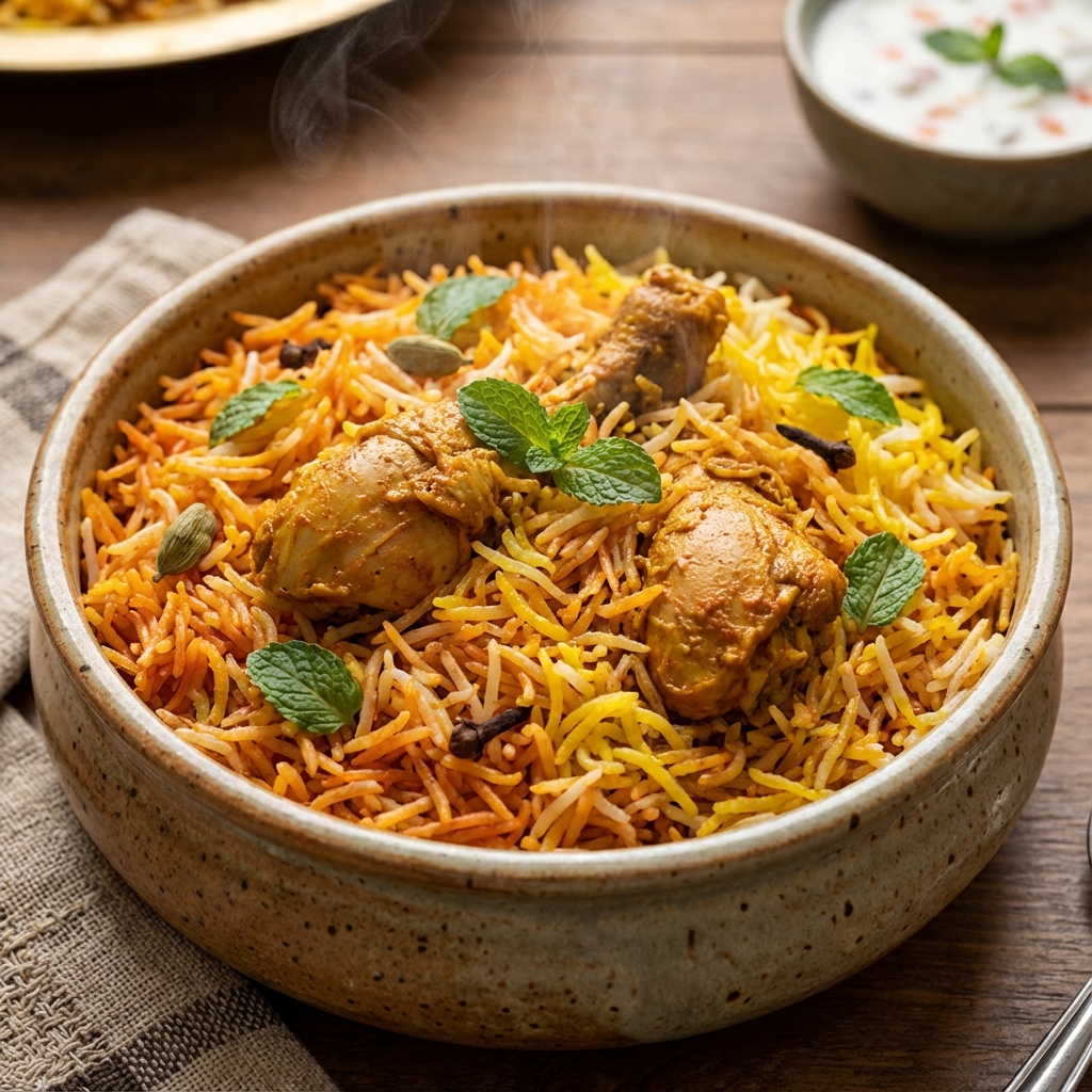 Chicken Masala Biryani