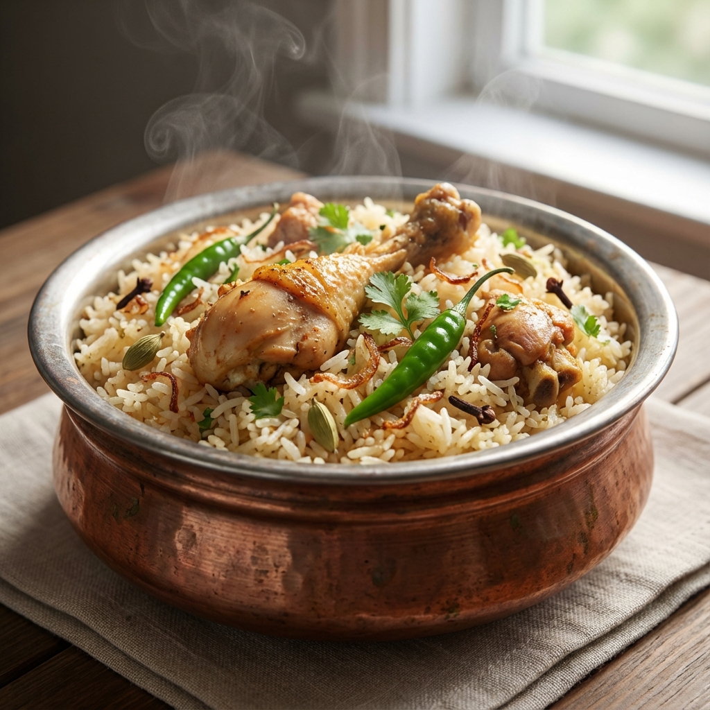 Muradabadi Chicken Biryani